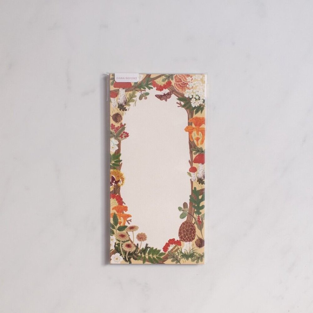 FORAGERS | Notepad, Mushroom Notepad, Mushrooms, Woodland Notes